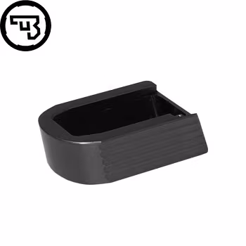 CZ - P-10M - Magazine base pad - +1 - Aluminium - Svart