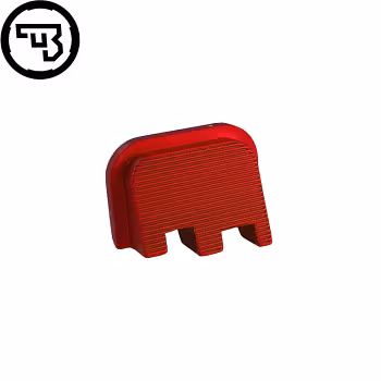 CZ - P-10 - Slide plug - Aluminium - Röd