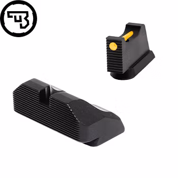 CZ - P-10 Optics Ready sight set with fiber optics - 1mm Yellow