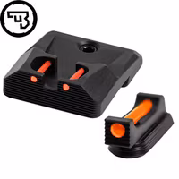 CZ - P-10 - Fast siktes set med fiberoptik - Original CZ - 1.5 mm Orange - Röd