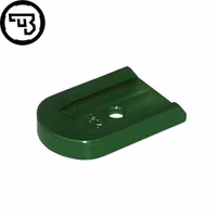 CZ - P-10 - Magazine base pad - Aluminium - Grön