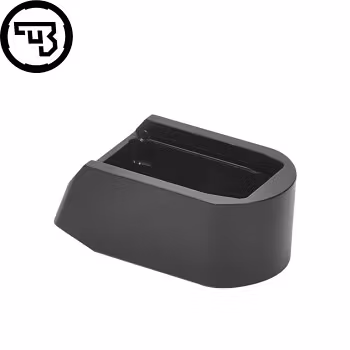 CZ - P-10, CZ P-07, CZ P-09 - Magazine base pad - +2rnd - Aluminium - Svart