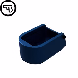 CZ - P-10, CZ P-07, CZ P-09 - Magazine base pad - +2rnd - Aluminium - Blå