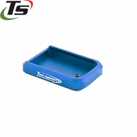 Toni System - P-10F - Magazine base pad - +0,5 Rnd - Aluminium - Blå