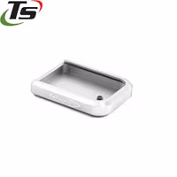Toni System - P-10F - Magazine base pad - +0,5 Rnd - Aluminium - Silver