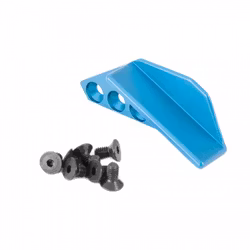 Toni System - 4 holes thumb rest, left side, right hand shooter - Blå