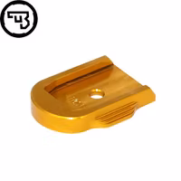 CZ - P-10 - Magazine base pad - Tactical - Aluminium - Guld