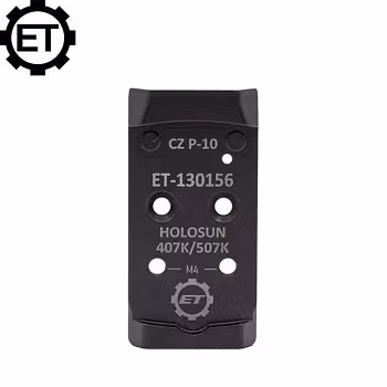 Eemann Tech - CZ P-10 OR - Red Dot Adapter - Holosun