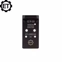 Eemann Tech - CZ P-10 OR - Red Dot Adapter - Venom Docter