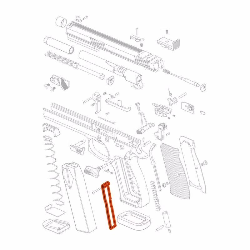 CZ - CZ 75/SP01Shadow/Shadow2 - Magazine guide - #24