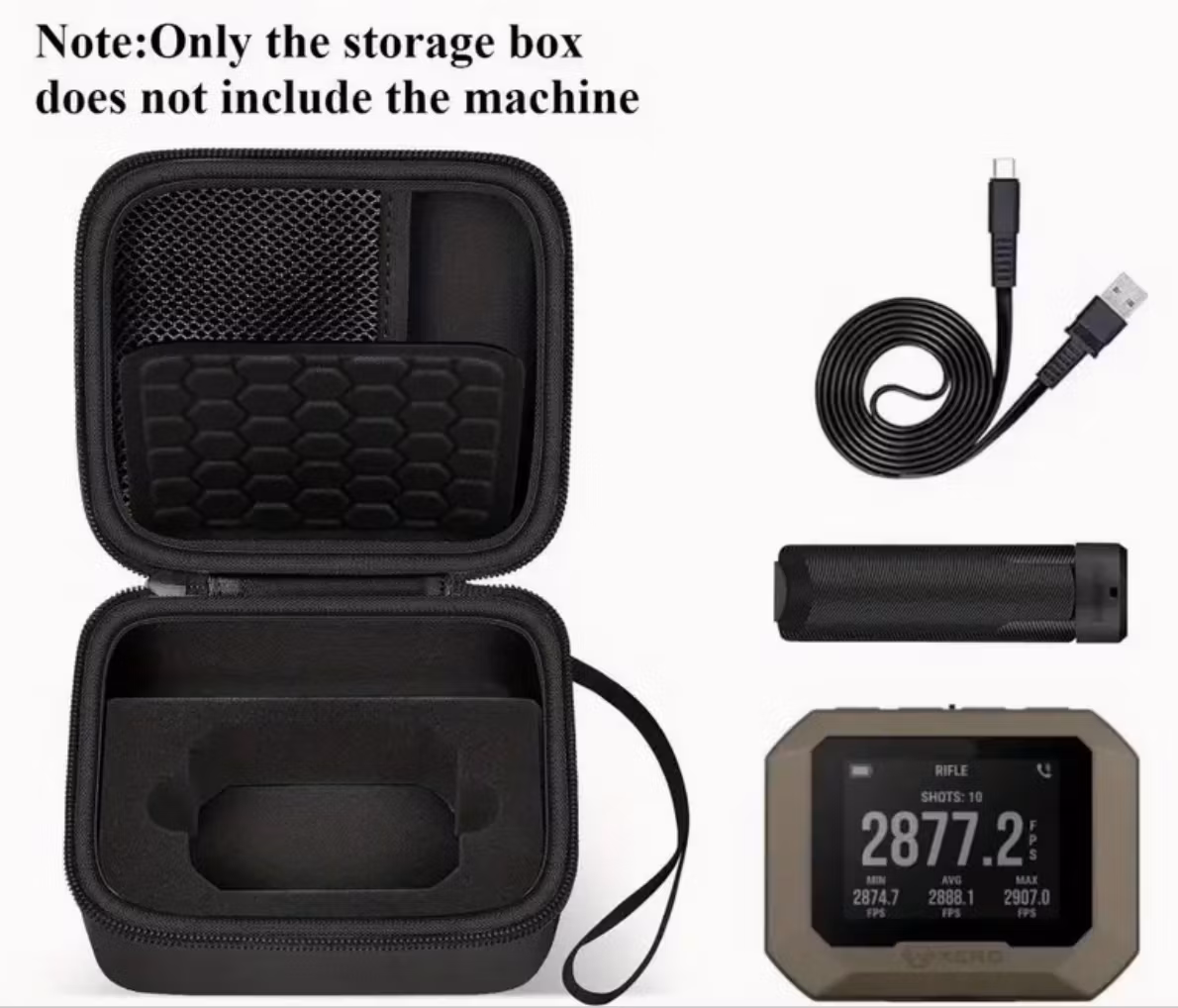 Garmin - Stötsäker EVA‑skyddsväska för Garmin Xero C1 Pro kronograf