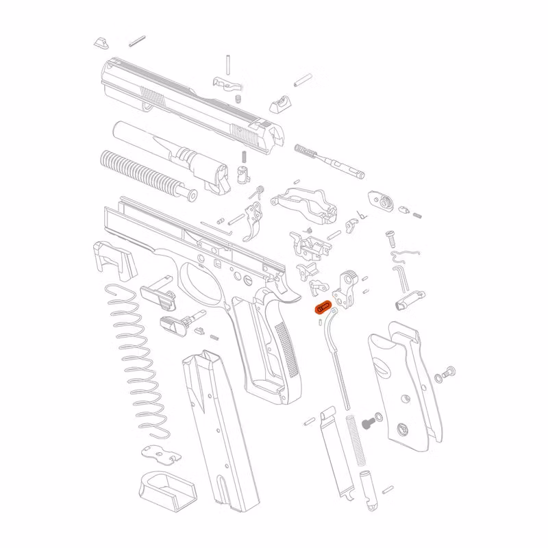 CZ - CZ 75 / 85 / SHADOW / 97 / TS - Hammer pin