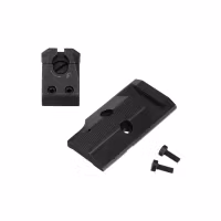 CZ - Shadow 2 Optics Ready - Plate Mount med Baksikte - Svart