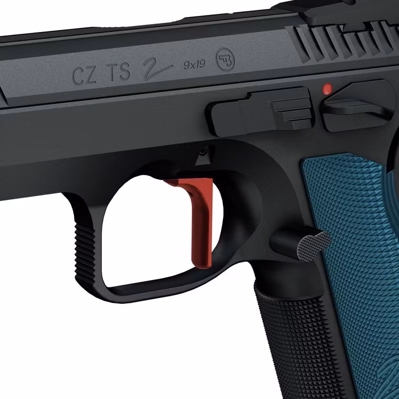 CZ - CZ75, SP-01, Tactical Sport - Trigger straight - SA - Svart