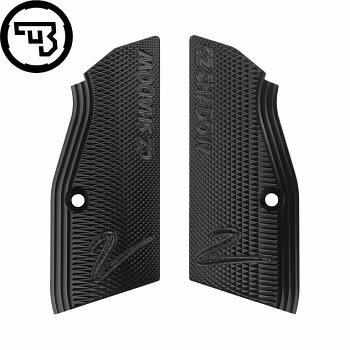 CZ - Shadow 2 - Short aluminium grip - Svart