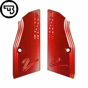 CZ - Shadow 2 - Short aluminium grip - Röd