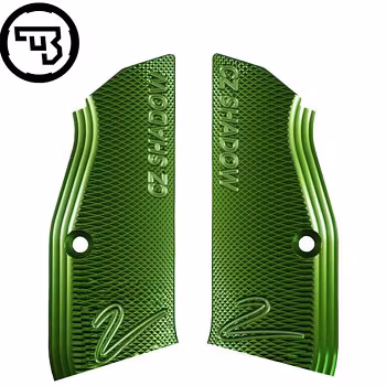 CZ - Shadow 2 - Short aluminium grip - Grön