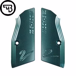 CZ - Shadow 2 - Short aluminium grip - Turquoise
