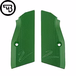 CZ - CZ 75 Shadow - Aluminium grip with "2" - Grön