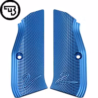 CZ - CZ 75 Shadow - Aluminium grip with "2" - Long - Blå