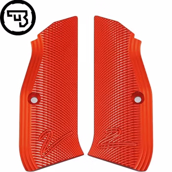 CZ - CZ 75 Shadow - Aluminium grip with "2" - Long - Röd