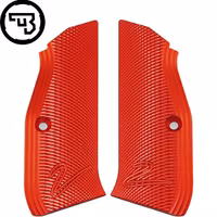 CZ - CZ 75 Shadow - Aluminium grip with "2" - Long - Röd