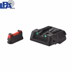 LPA - CZ SP01 Shadow / Shadow 2 - SPF06CZ adjustable sight set with fiber optic