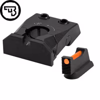 CZ - Shadow 2 - Sikte justerbart set - Fiber 1,5mm - Orange - Type C