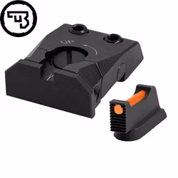 CZ - Shadow 2 - Sikte justerbart set - Fiber 1,5mm - Orange - Type C