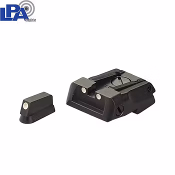 LPA - Shadow 2 - Sikte justerbart set - vita prickar