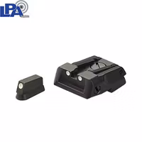 LPA - Shadow 2 - Sikte justerbart set - vita prickar