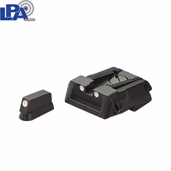 LPA - Shadow 2 - Sikte justerbart set - vita prickar