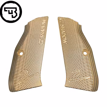CZ - Shadow 2, CZ TS 2, CZ 75B & SP-01 - Brass grips