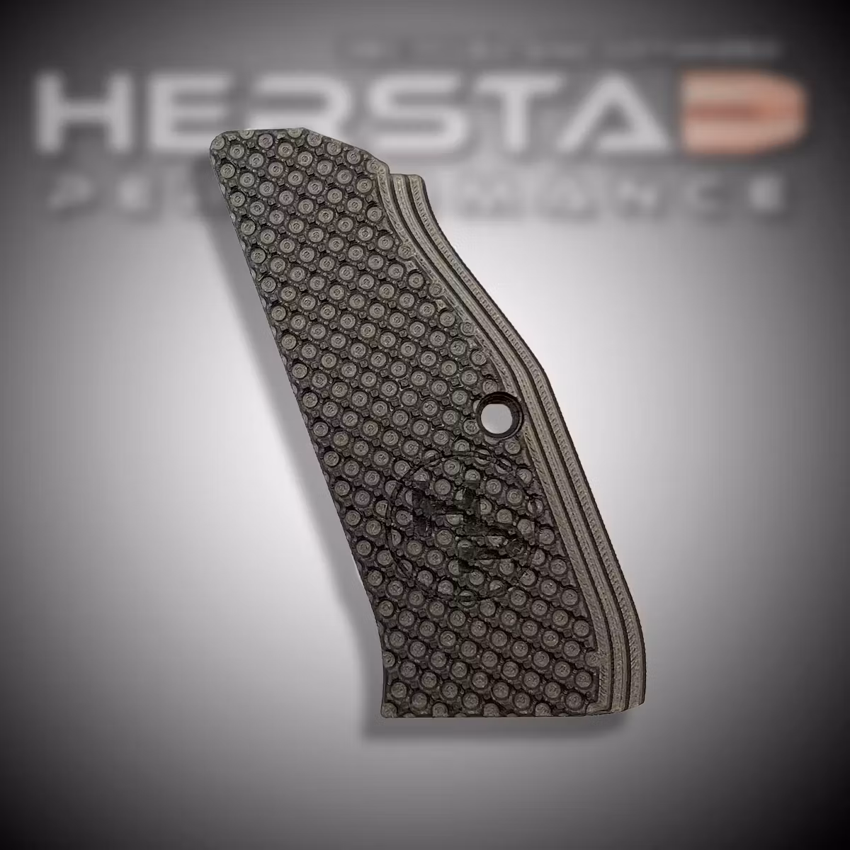 Herstad Performance - CZ Shadow 2 - Thin Flat - Long - Black/Black (Black logo)