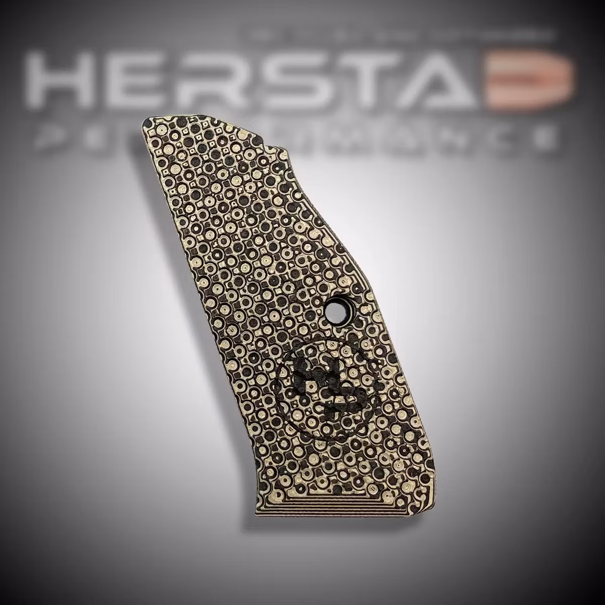 Herstad Performance - CZ Shadow 2 - Palm Swell Thick - Long - Gold/Black/(Black logo)