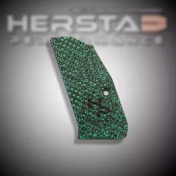 Herstad Performance - CZ Shadow 2 Compact - Palm Swell - Green/Black (Black logo)