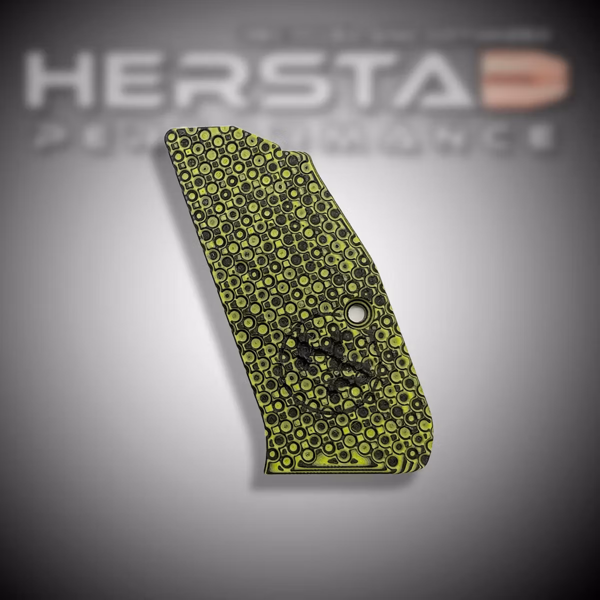 Herstad Performance - CZ Shadow 2 Compact - Palm Swell - Yellow/Black (Black logo)