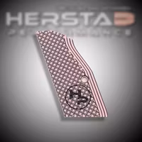Herstad Performance - CZ Tactical Sport 2 - Thin Flat - Pink Pudder/Black (Black logo)