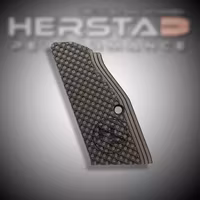 Herstad Performance - CZ Tactical Sport 2 - Thin Flat - Black/Black (Black logo)