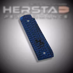 Herstad Performance - Ruger MK IV 22/45 - Thin Flat - Blue/Black (Black logo)