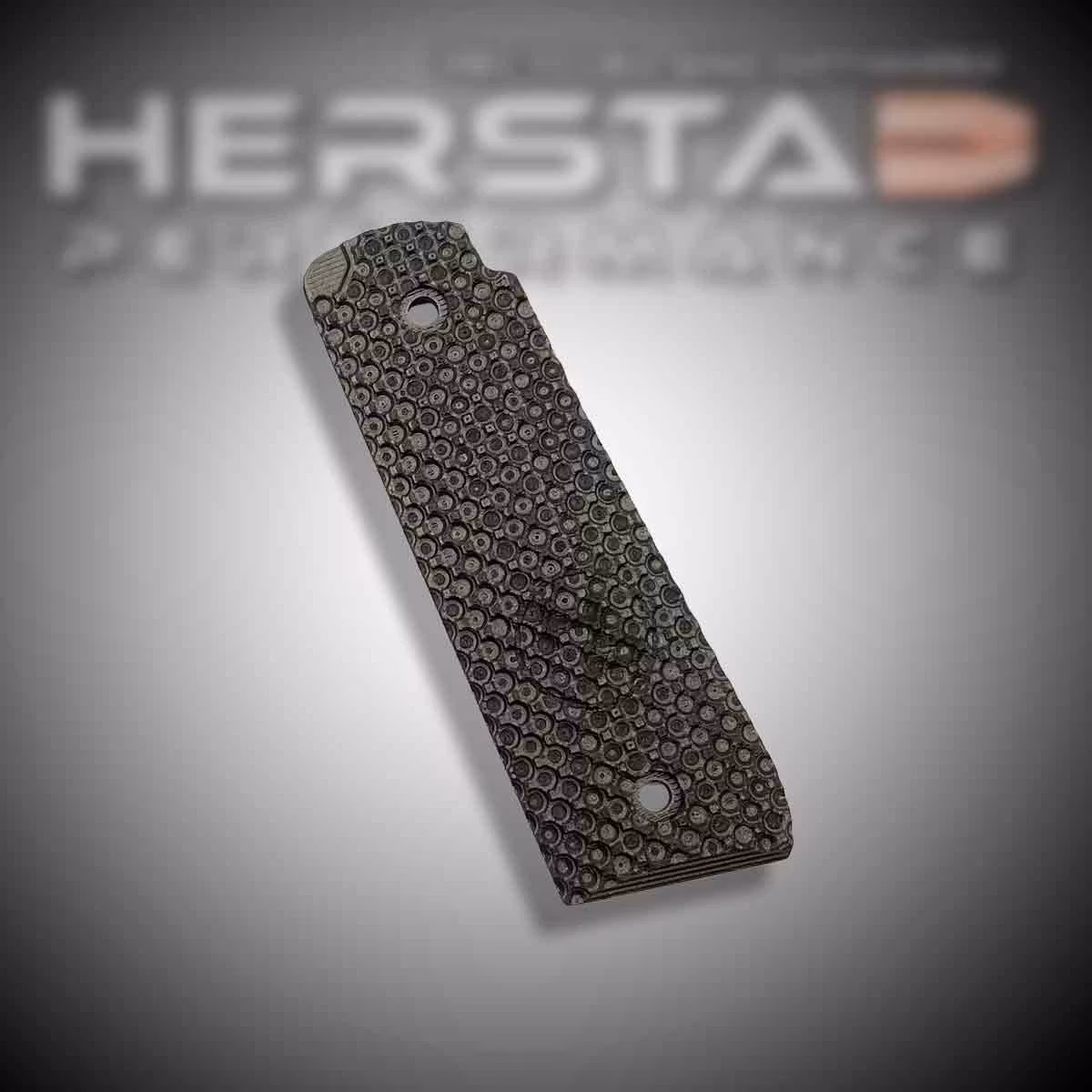 Herstad Performance - Ruger MK IV 22/45 - Thin Flat - Black/Black (Black logo)