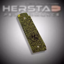 Herstad Performance - Ruger MK IV 22/45 - Palm Swell - Yellow/Black (Black logo)