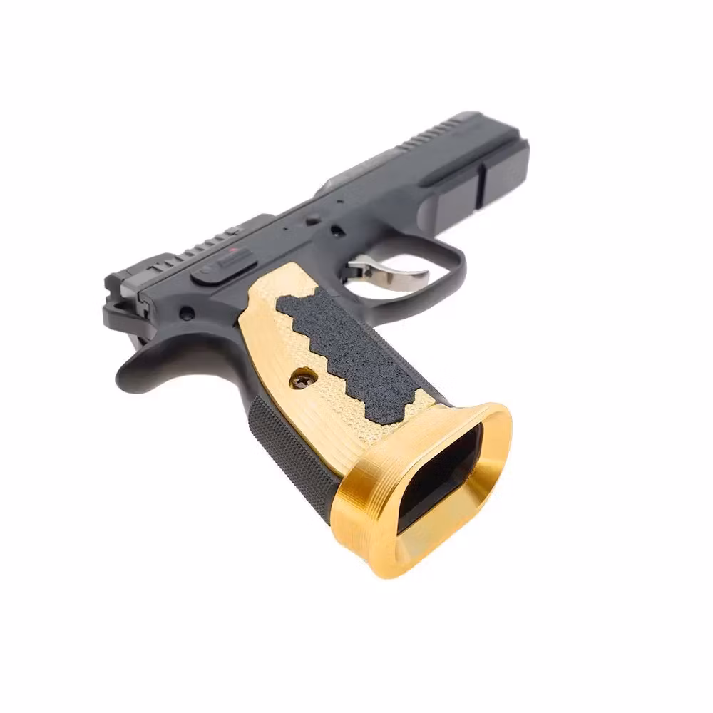 Eemann Tech - CZ Shadow 2 - Brass Magwell