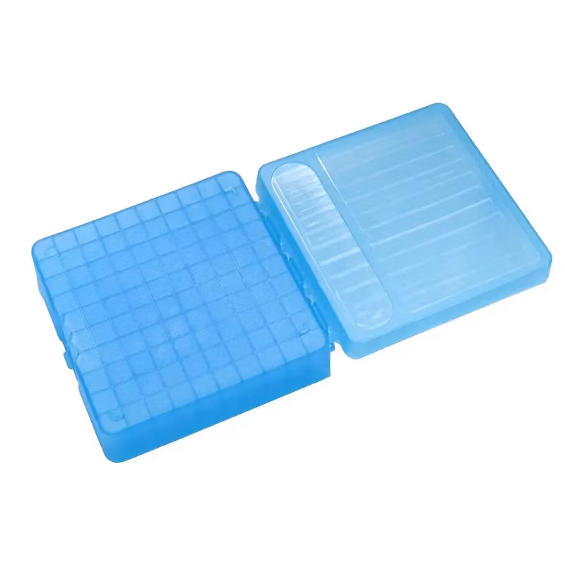 RangeMaster - Ammo Box - 38/.357 - 100 rounds - Blå