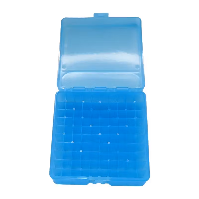 RangeMaster - Ammo Box - 38/.357 - 100 rounds - Blå