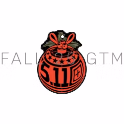 5.11 - Holiday Ornament Patch - Multi (999)