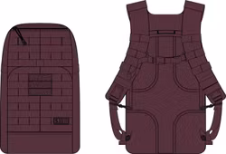 5.11 - Rush12 2.0 - Backpack 24L - Fig (560)