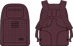 5.11 - Rush24 2.0 - Backpack - 37L - Fig (560)