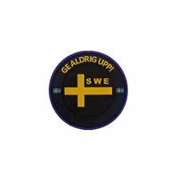 Ge Aldrig upp - PVC - Patch