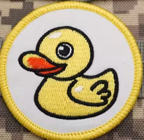 Duck - Round -Patch